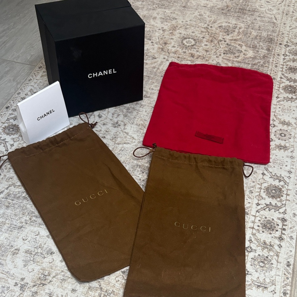 Gucci Brown Dust Bags Set